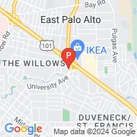 View Map of 1950 University Ave,East Palo Alto,CA,94303